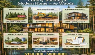 Modern Home in the Woods