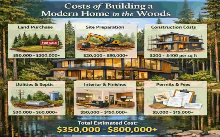 Modern Home in the Woods