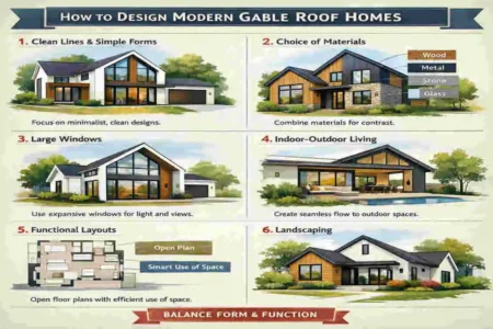 Modern Gable Roof Homes
