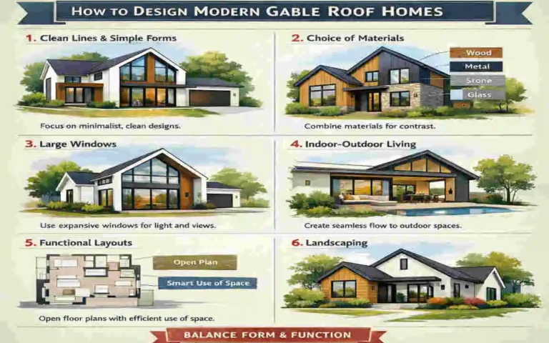 Modern Gable Roof Homes