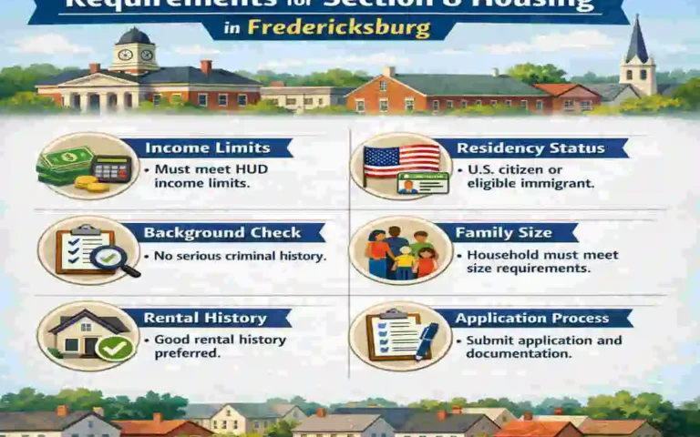 section 8 housing fredericksburg va