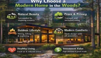 Modern Home in the Woods
