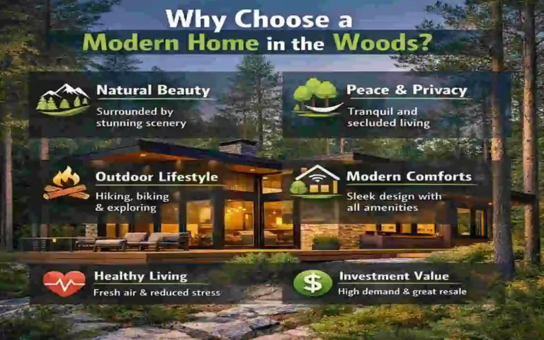 Modern Home in the Woods