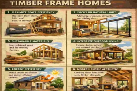 Small Modern Timber Frame Homes