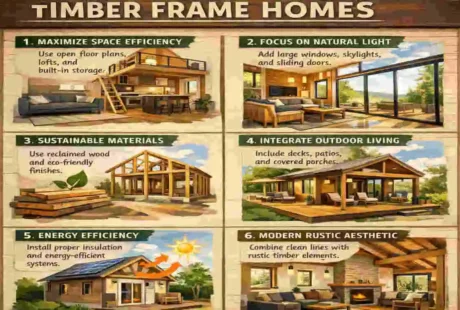 Small Modern Timber Frame Homes