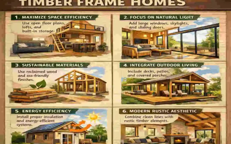 Small Modern Timber Frame Homes