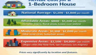 houses for rent 1 bed