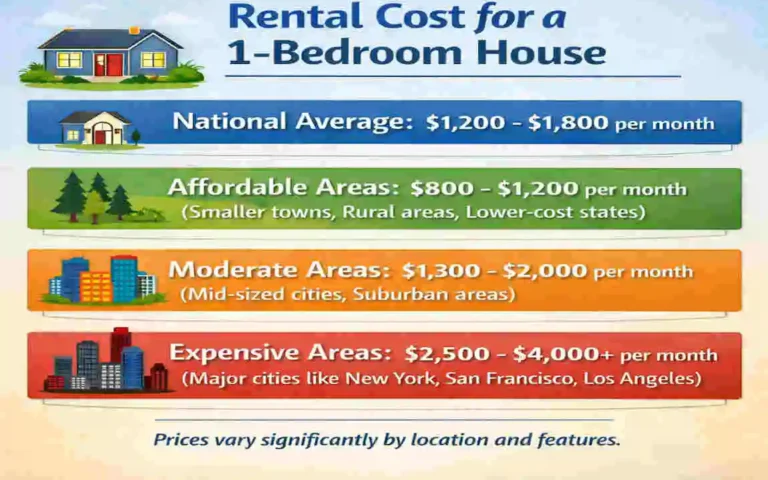 houses for rent 1 bed