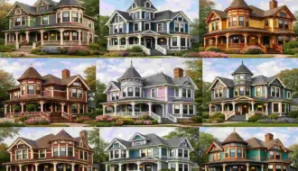 victorian house exterior color schemes