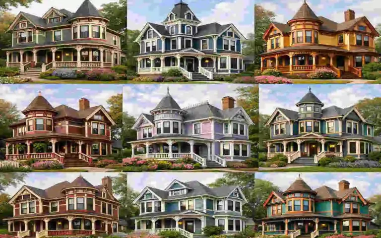 victorian house exterior color schemes