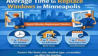average time to replace windows in a house minneapolis mn