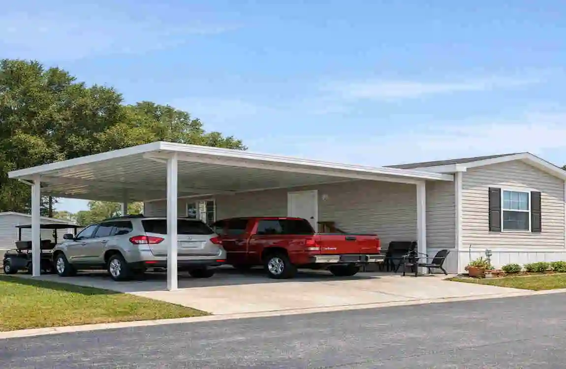 Mobile Home Carport Awning
