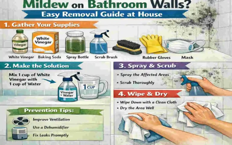 What Causes Mildew on Bathroom Walls?