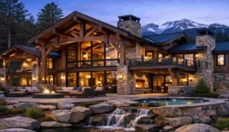 mountain modern timber frame homes