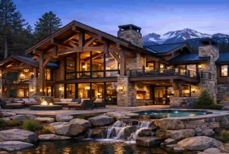 mountain modern timber frame homes