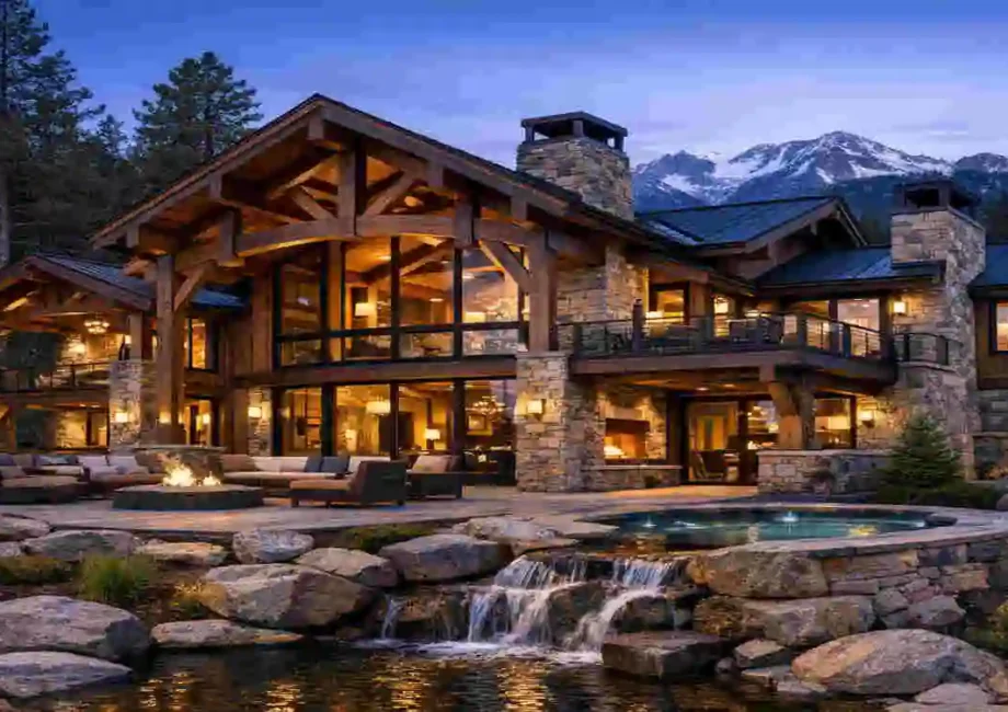 mountain modern timber frame homes