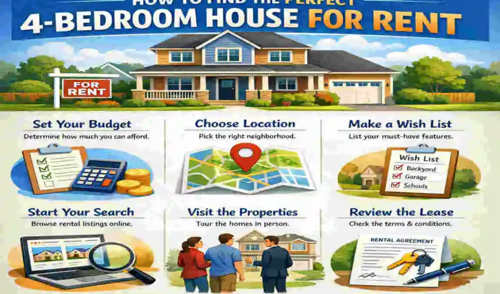 4-Bedroom House for Rent