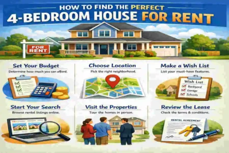 4-Bedroom House for Rent