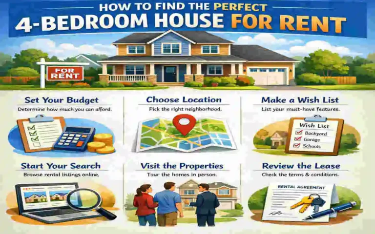 4-Bedroom House for Rent