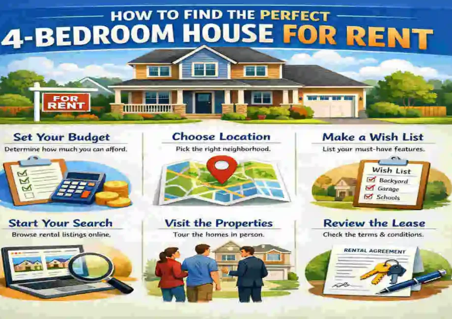 4-Bedroom House for Rent