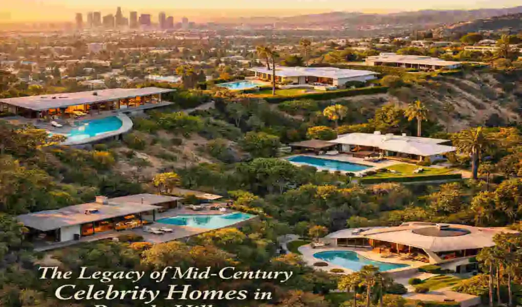 mid century celebrity house beverly hills