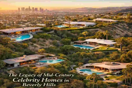 mid century celebrity house beverly hills
