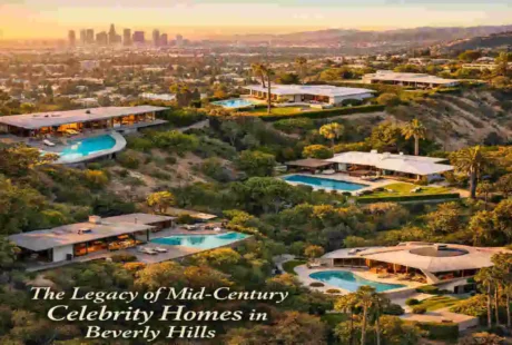 mid century celebrity house beverly hills