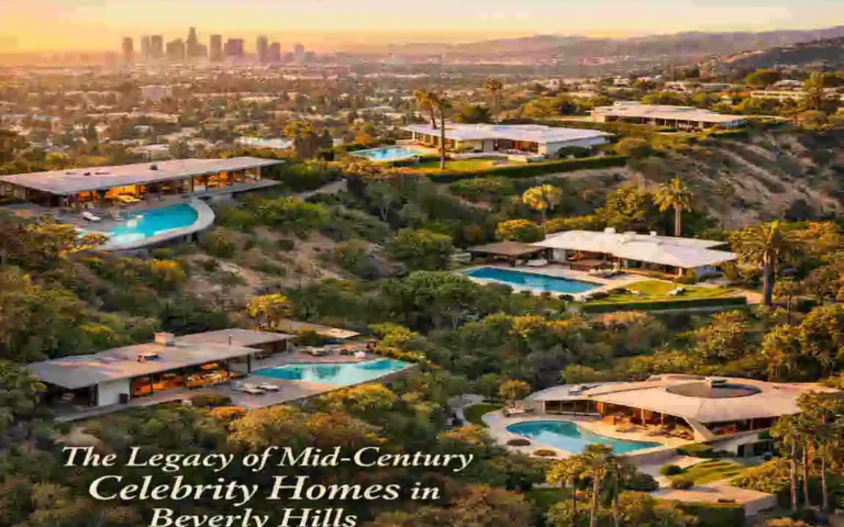 mid century celebrity house beverly hills