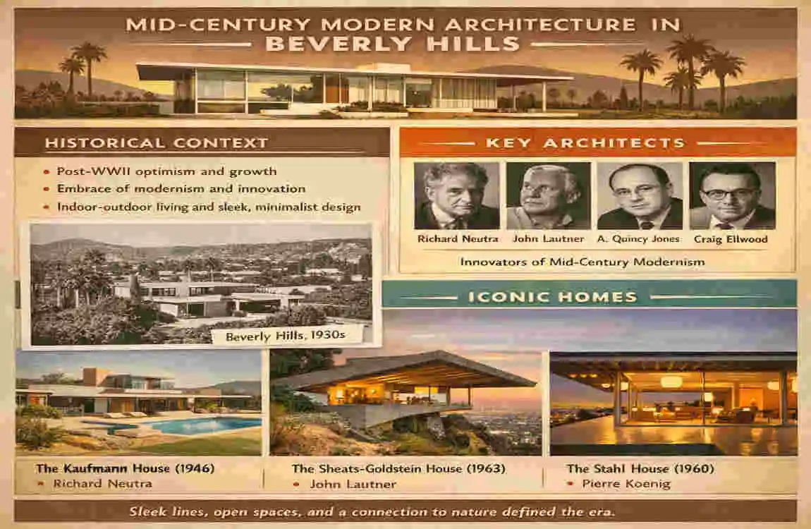 mid century celebrity house beverly hills