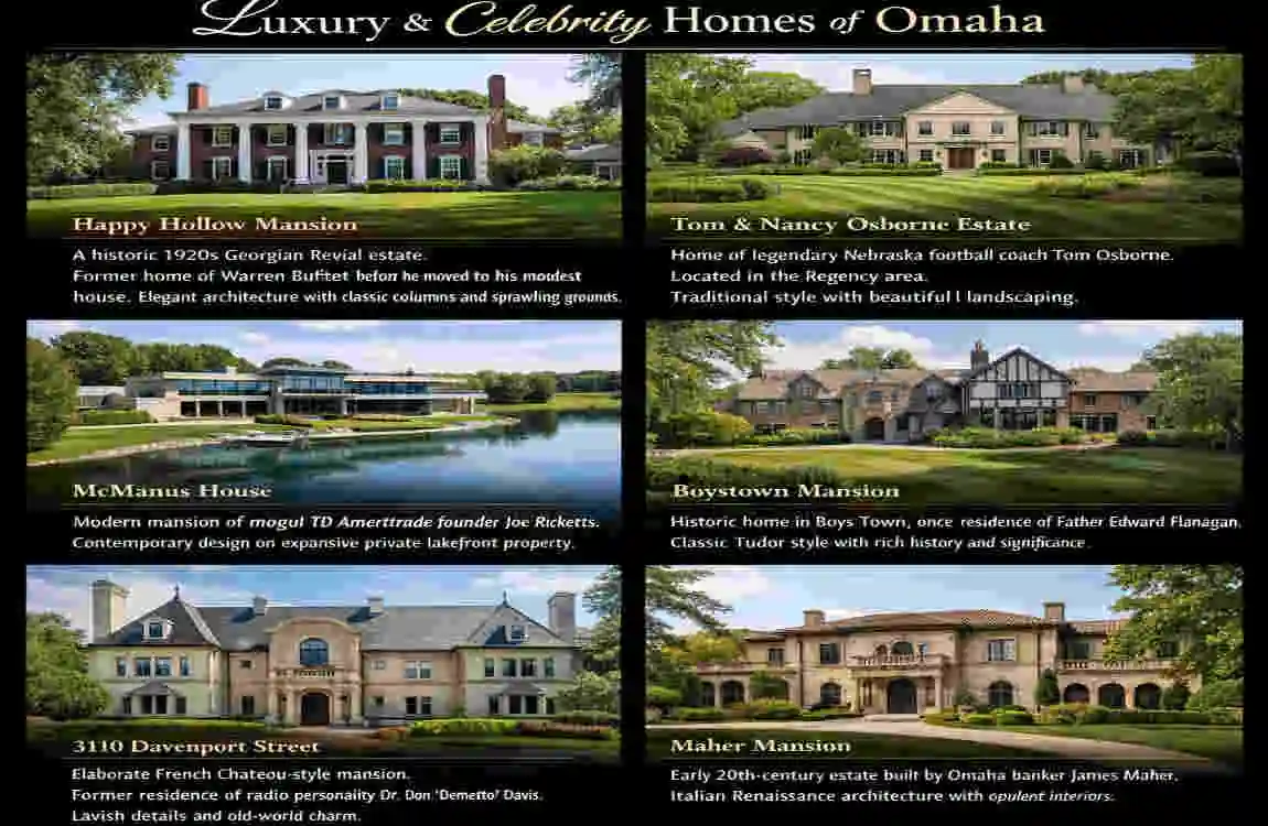 celebrity homes omaha