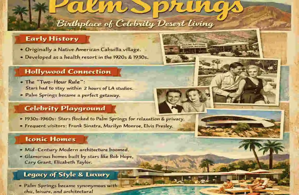 palm springs celebrity home tours