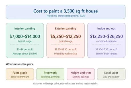how much to paint a 3500 sq ft house