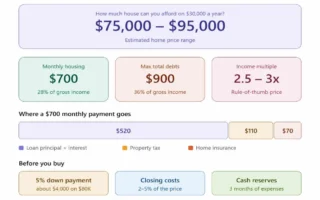 i make $30,000 a year how much house can i afford